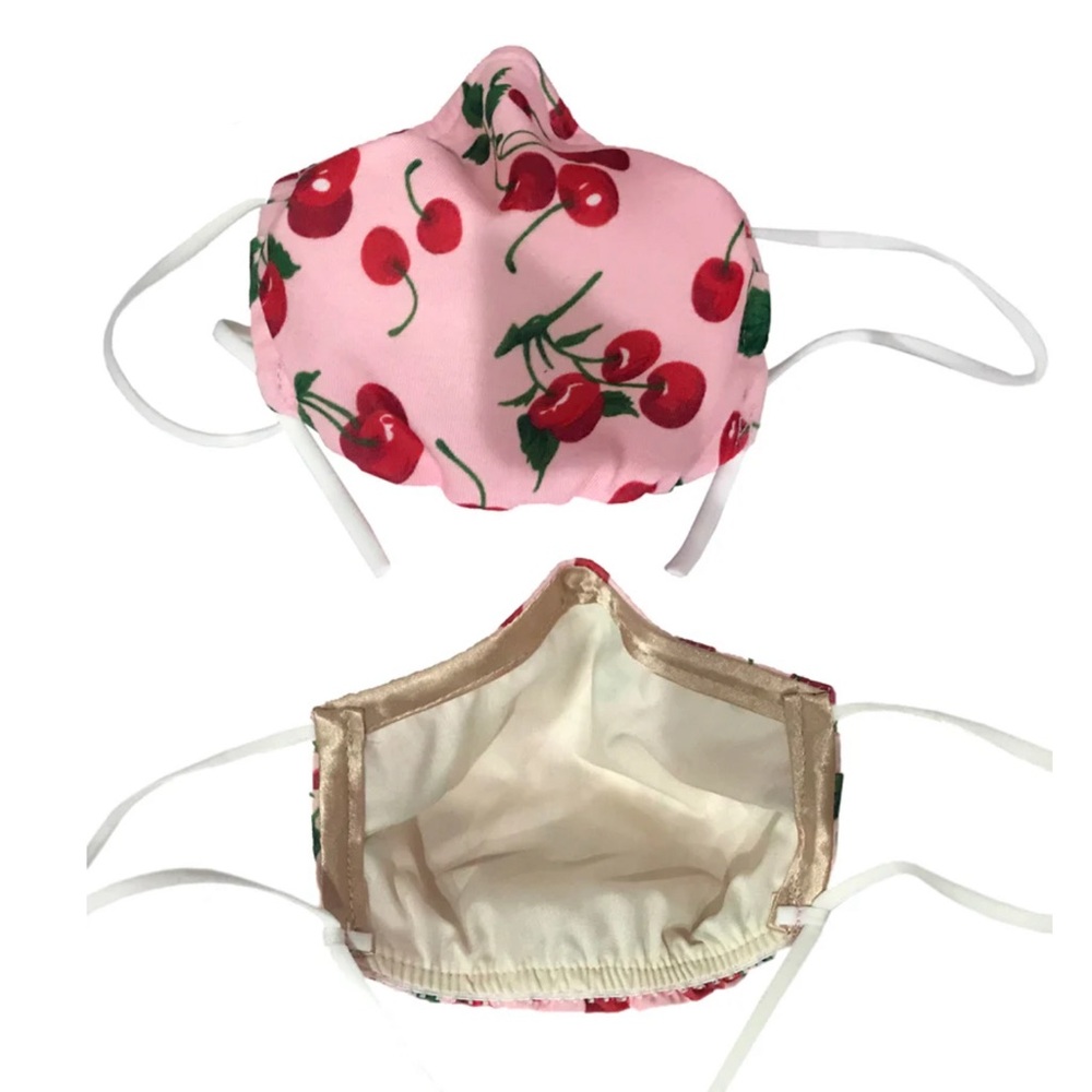 3 Trashy Lingerie 😷 Face Masks Pink & White 🍒